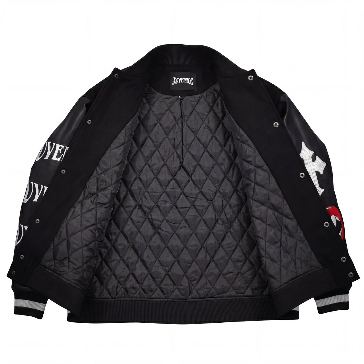 BLACK VARSITY JACKET – JUVENILE