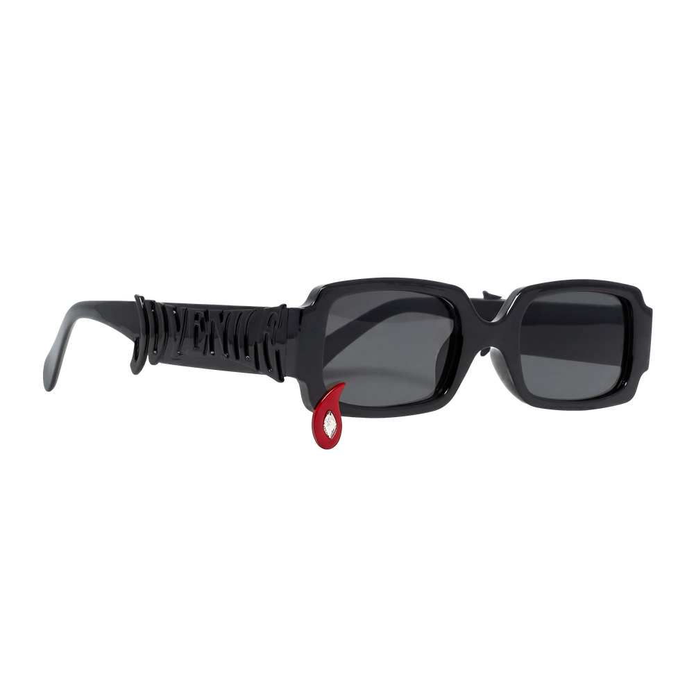 BLACK BLOOD DROP GLASSES