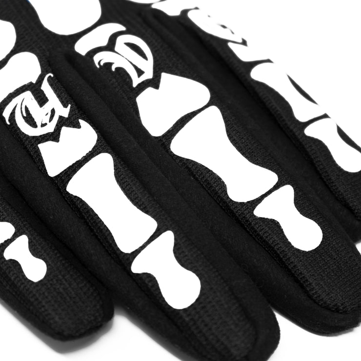 SKELLY GLOVES (BLACK)