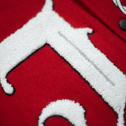 RED VARSITY JACKET