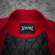 RED VARSITY JACKET