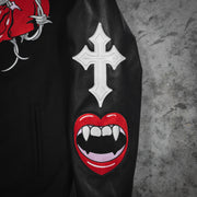 BLACK VARSITY JACKET