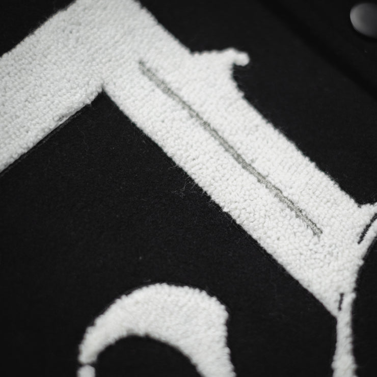 BLACK VARSITY JACKET