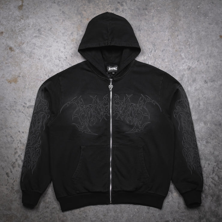 BLACK INFERNO HOODIE