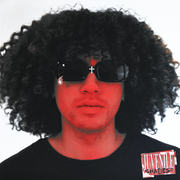 BLACK BLOOD DROP GLASSES